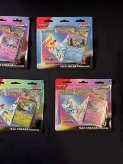Pokemon Trading Cards Prismatic Evolutions Tech Sticker Collection (Set of 5) - Image 3