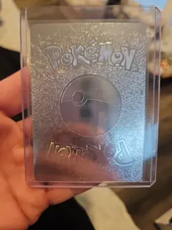 Charizard GX Silver Rainbow Foil Fan Art Vinyl Premium Collector Card - Image 5