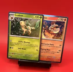 Prismatic Evolutions Lot Set X8 Cards Pokemon TCG All Cosmo Holo Eeveelutions - Image 2