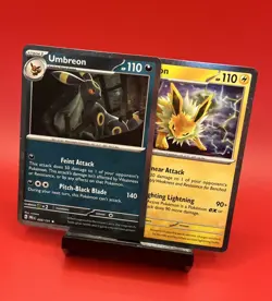 Prismatic Evolutions Lot Set X8 Cards Pokemon TCG All Cosmo Holo Eeveelutions - Image 5