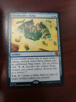 Worldwalker Helm Outlaws of Thunder Junction: the Big Score Regular - Image 1