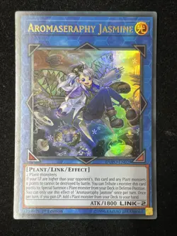 YUGIOH AROMASERAPHY JASMINE ULTRA RARE 1ST EDITION NEAR MINT DUPO-EN029 - Image 1