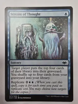 Stream of Thought Modern Horizons Regular Magic The Gathering Mtg Nm - Image 1