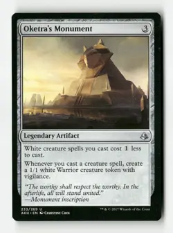 Oketra's Monument - Amonkhet - #233 - Non-Foil - NM - MTG - Image 1