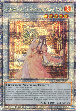 YUGIOH ANGELICA, PRINCESS OF NOBLE ARMS QUARTER CENTURY SECRET NM DUNE-EN040 - Image 1