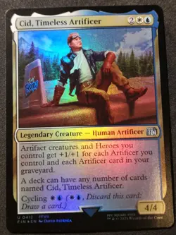 Cid, Timeless Artificer - Foil - FIN - MTG - EN - NM - 0412 - Image 1