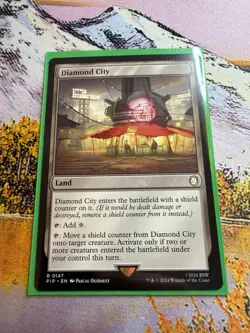Diamond City - [Universes Beyond Fallout] NM MTG - Image 2