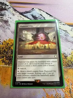 Diamond City - [Universes Beyond Fallout] NM MTG - Image 3