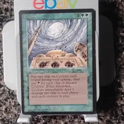 Magic: The Gathering Cyclone Enchantment Green Regular Mark Tedin English - Image 1