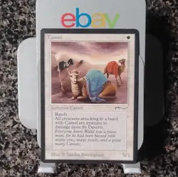 Magic: The Gathering Camel Arabian Nights Creature White Sandra Everingham - Image 1
