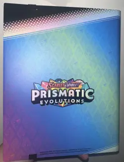 POKEMON PRISMATIC EVOLUTIONS COLLECTOR BINDER (Only Binder, No Packs) - Image 2