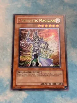 YUGIOH CYBERNETIC MAGICIAN ULTIMATE RARE EXCELLENT CRV-EN016 - Image 1