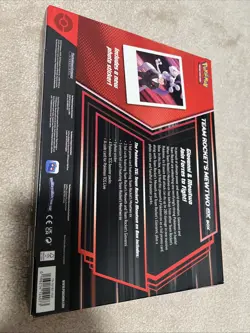 Pokemon TCG Cards Team Rocket's Mewtwo Ex Box New Sealed - Image 2