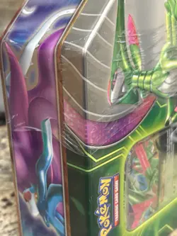 Pokemon Paradox Clash Iron Leaves Tin Promo Sealed New - Image 3