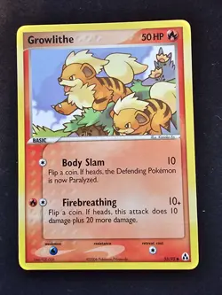 Growlithe 55/92 - Legend Maker - Pokemon TCG - (MP) - Image 1