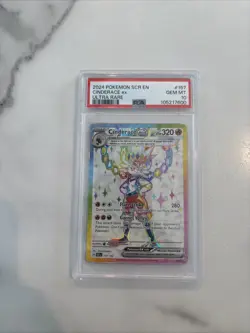 PSA 10 Cinderace ex #157/142 Ultra Rare 2024 Pokemon Stellar Crown GEM MINT - Image 1