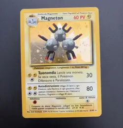 9/102 Pokemon Magneton Holo Set Base No Shining Charizard No Prima Edizione - Image 1