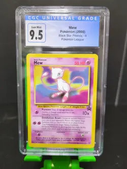 2000 pokemon mew black star promo-8 Non Holo CGC 9.5 - Image 1