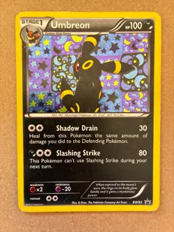 Umbreon BW93 Black & White Black Star Promo MP Holo Pokemon TCG 2013 - Image 1