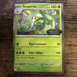 Serperior MEP 064 Promo Perfect Order Prerelease Stamped Deck - NM - Pokemon TCG - Image 1