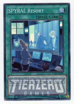 Yugioh INOV-EN089 SPYRAL Resort Super Rare NM/LP - Image 1