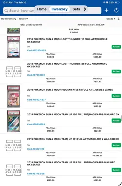 Pokemon 2018 Lost Thunder Mimikyu GX Full Art Secret Rare Holo 226/214 PSA 10 - Image 3