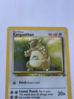 Pokemon TCG Kangaskhan Jungle 5/64 Holo Unlimited Holo Rare - Image 2