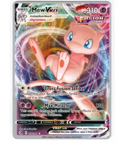 (NM) Mew VMAX 114/264 2023 Pokemon World Championships Fusion Strike Variant X. - Image 1
