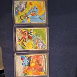 Pokemon MEP Promo 1st Partner: Squirtle, Bulbasaur, Charmander- excellent center - Image 1