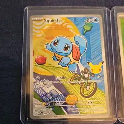 Pokemon MEP Promo 1st Partner: Squirtle, Bulbasaur, Charmander- excellent center - Image 2