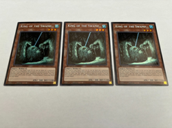 3x King of the Swamp (Playset) Prismatic Secret Rare SBC2-ENI23 NM 1st Ed Yugioh - Image 2