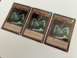 3x King of the Swamp (Playset) Prismatic Secret Rare SBC2-ENI23 NM 1st Ed Yugioh - Image 3