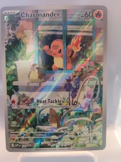 Pokemon Charmander 044 Sv: Scarlet & Violet Promo Heat Tackle Holo English TCG - Image 1