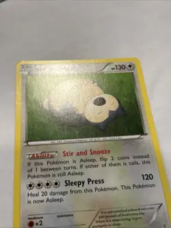 2016 Pokemon Snorlax 58/83 Generations Regular LP - Image 2
