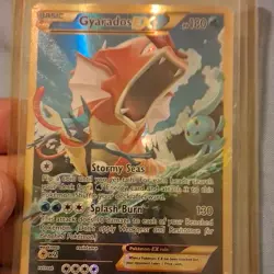 The Pokemon Company Gyarados EX Secret Rare Full Art Holo Breakpoint 123/122 - Image 1