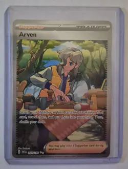 Pokemon TCG Arven 249/198 Scarlet Violet Base Special Illustration - Image 1
