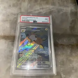 2023 POKEMON PAL EN-PALDEA EVOLVED ILLUSTRATION RARE #211 RAICHU PSA 9 - Image 1