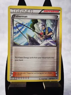 Trainer: Fisherman 136/162 Breakthrough Regular | Pokemon TCG - Image 1
