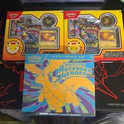 Pokemon TCG Ascended Heroes Elite Trainer Box ETB Sealed And 2 Pokemon Day Box - Image 1