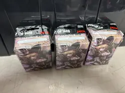 Lot of 3 Force of Will - Dark Faria Deck Boxes 80 Card Magic MTG Yugioh Pokemon - Image 3