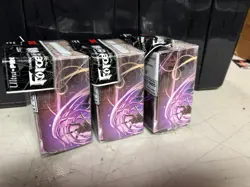 Lot of 3 Force of Will - Dark Faria Deck Boxes 80 Card Magic MTG Yugioh Pokemon - Image 5