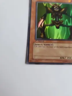 Yugioh Man-Eater Bug LOB-108 1st Edition #Y2 - Image 3