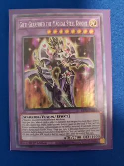 Yugioh Gilti-Gearfried the Magical Steel Knight KICO-EN014 Collector's Rare NM - Image 1