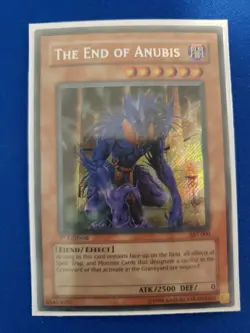 Yugioh The End of Anubis AST-000 Ancient Sanctuary 1st Edition Secret Rare MP - Image 1