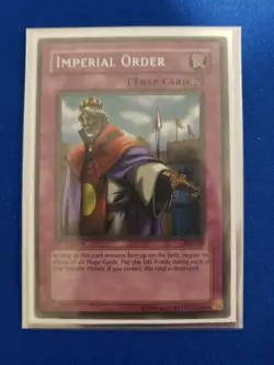 Yugioh Imperial Order PSV-104 Pharaoh's Servant 1st Edition Secret Rare MP - Image 1