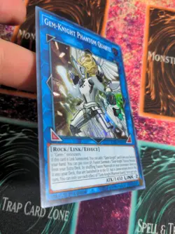 Yu-Gi-Oh! Gem-Knight Phantom Quartz EXFO-EN092 1st Edition Super Rare NM - Image 2
