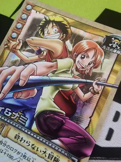 One Piece Card Game 2003 Luffy & Nami BP-T03 Pirate's Bond Japanese - Image 3