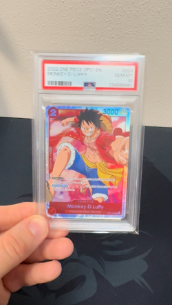 PSA 10 2022 ONE PIECE OP01 EN MONKEY D. LUFFY #024 GEM MINT SUPER RARE - Image 2