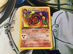 1999/2000 Pokemon Card - Dark Charmeleon Team Rocket 32/82 Uncommon 1st Edition - Image 1