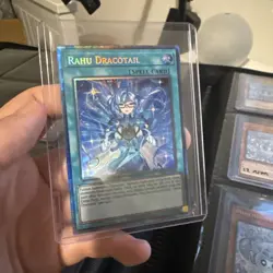 Rahu Dracotail JUSH-EN009 Collector's Rare Yu-Gi-Oh! - Image 1